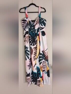 Shein Multicolor Floral Dress